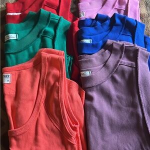 6 We The Free Ribbed Tank Collection